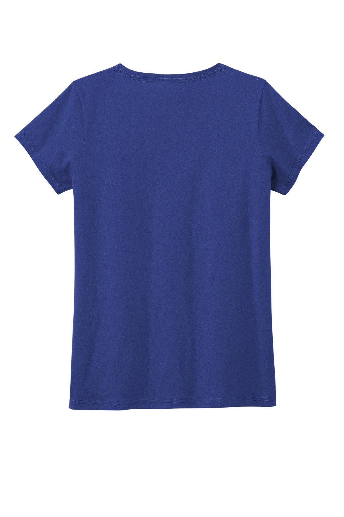 DT5002_deeproyal_flat_back District Women's The Concert Tee V-Neck