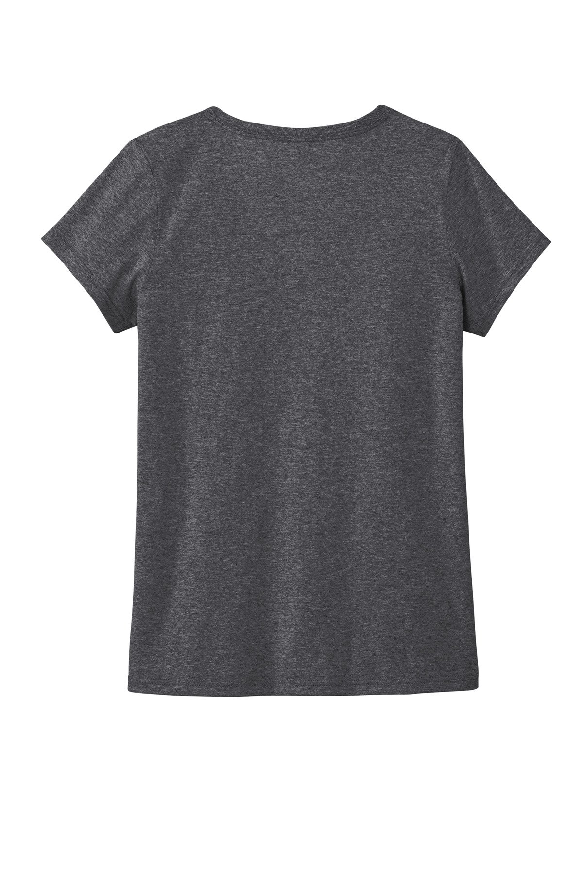 DT5002_heatheredcharcoal_flat_back District Women's The Concert Tee V-Neck