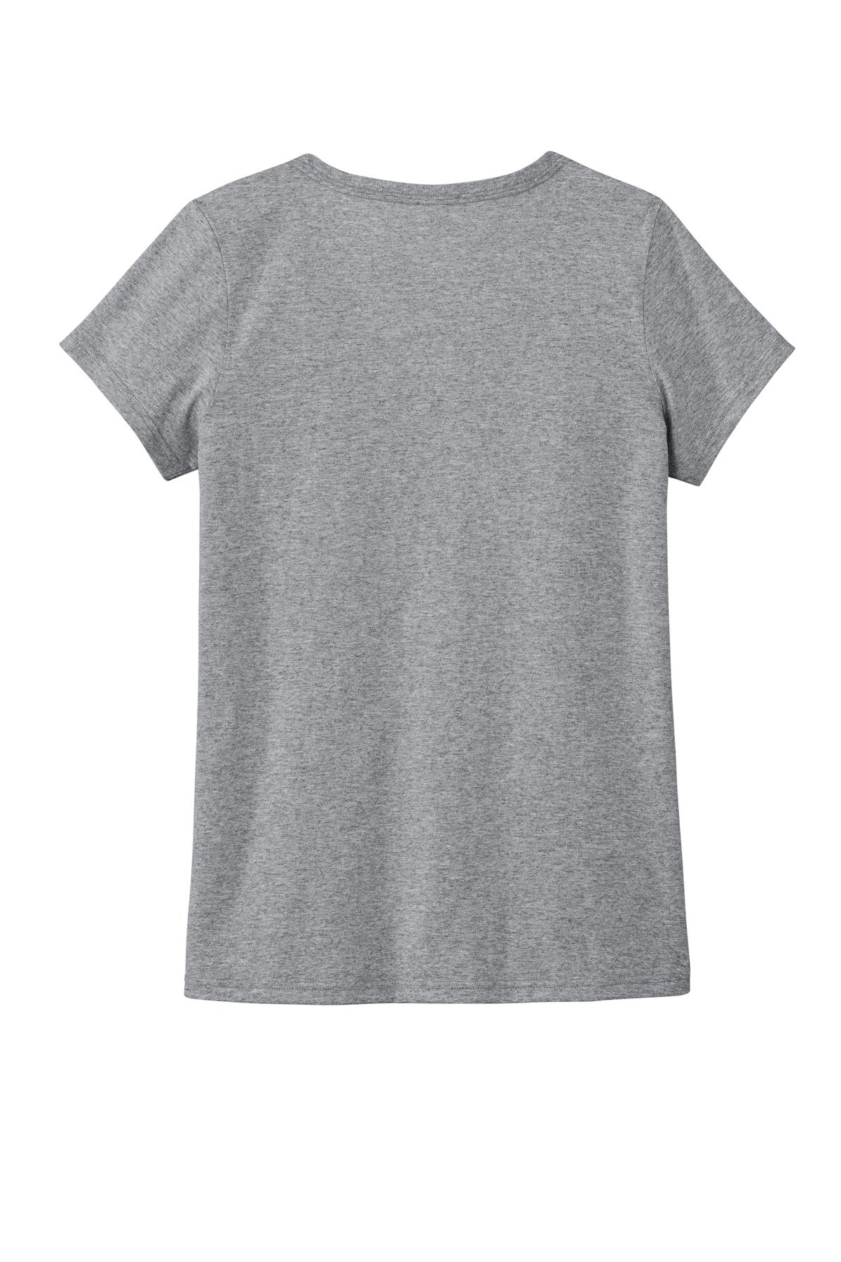 DT5002_heathergrey_flat_back District Women's The Concert Tee V-Neck
