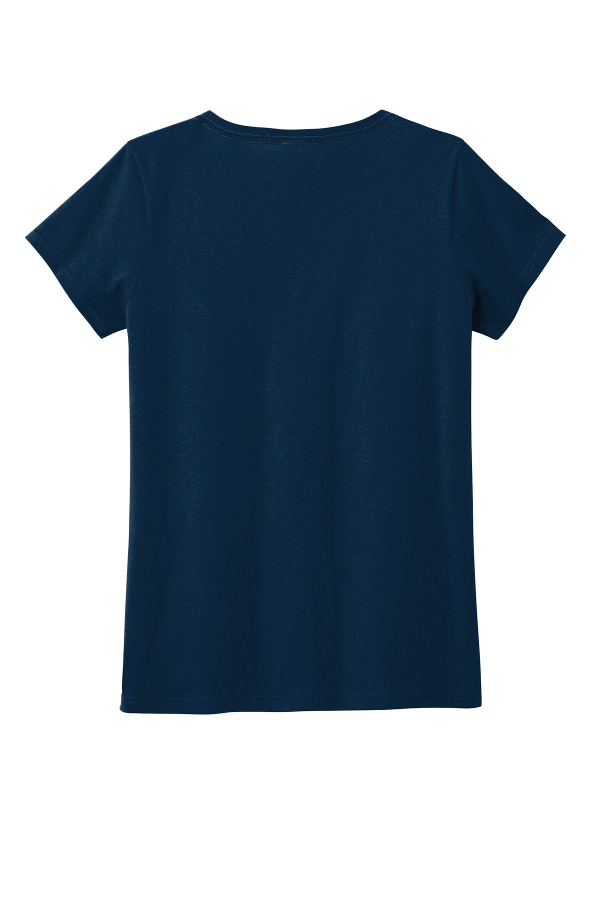 DT5002_newnavy_flat_back District Women's The Concert Tee V-Neck