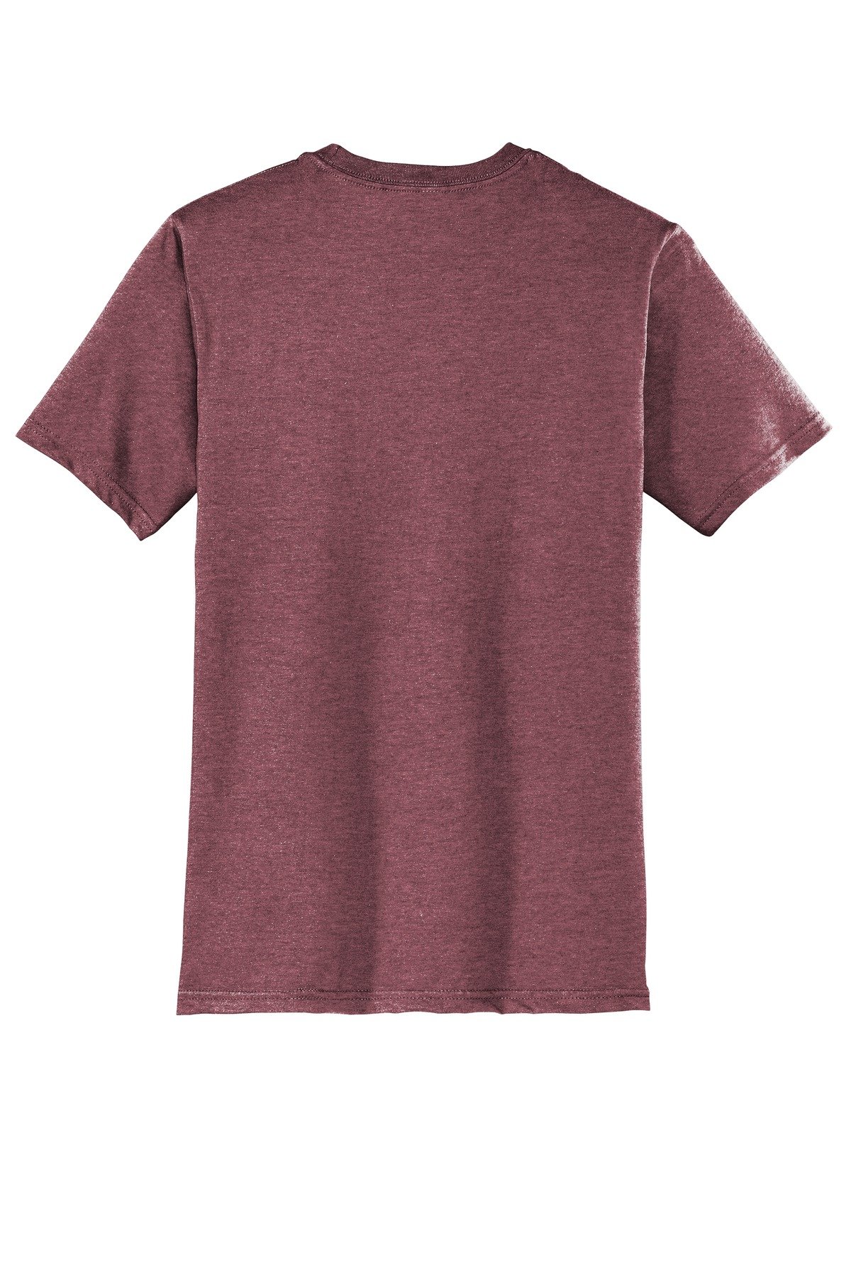 DT6000_heatheredcardinal_flat_back District Very Important Tee