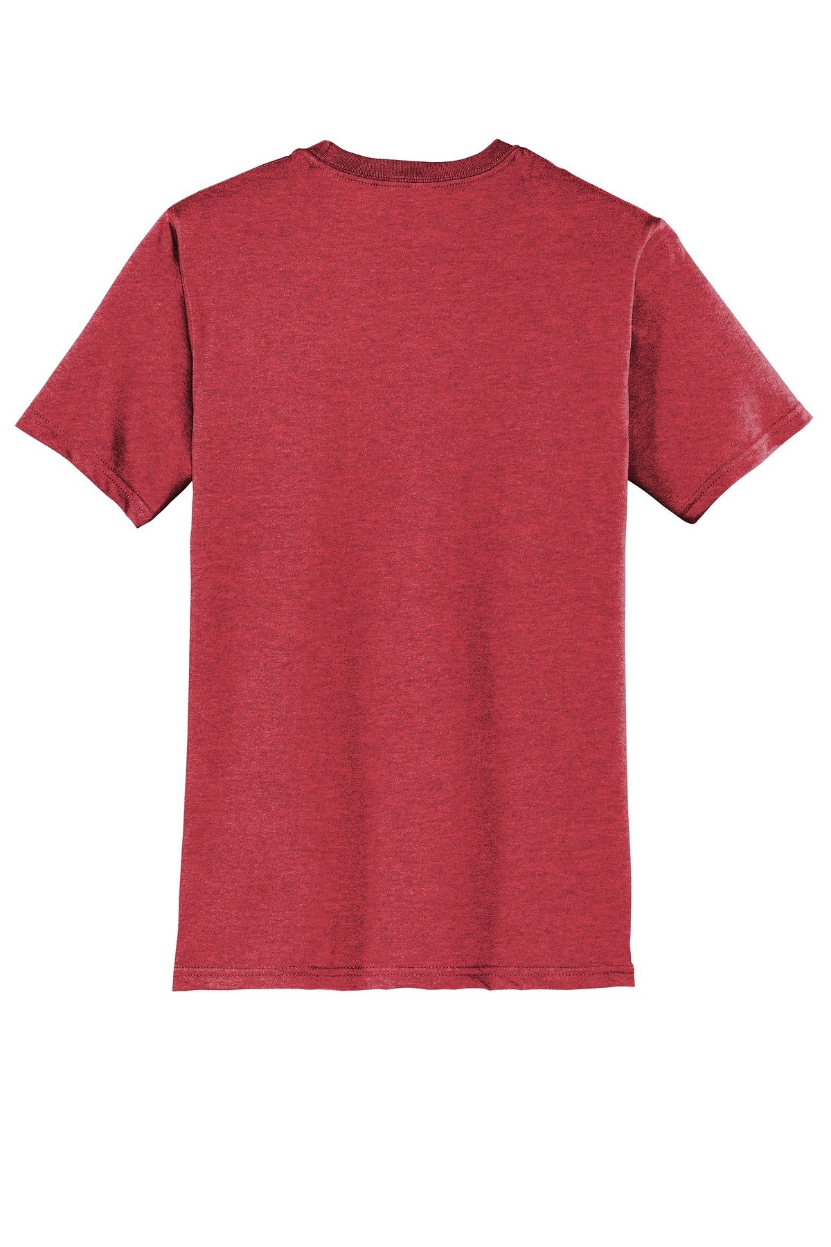 DT6000_heatheredred_flat_back District Very Important Tee
