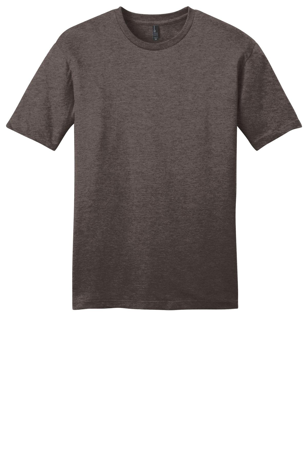 DT6000_hthrdbrown_flat_front District Very Important Tee