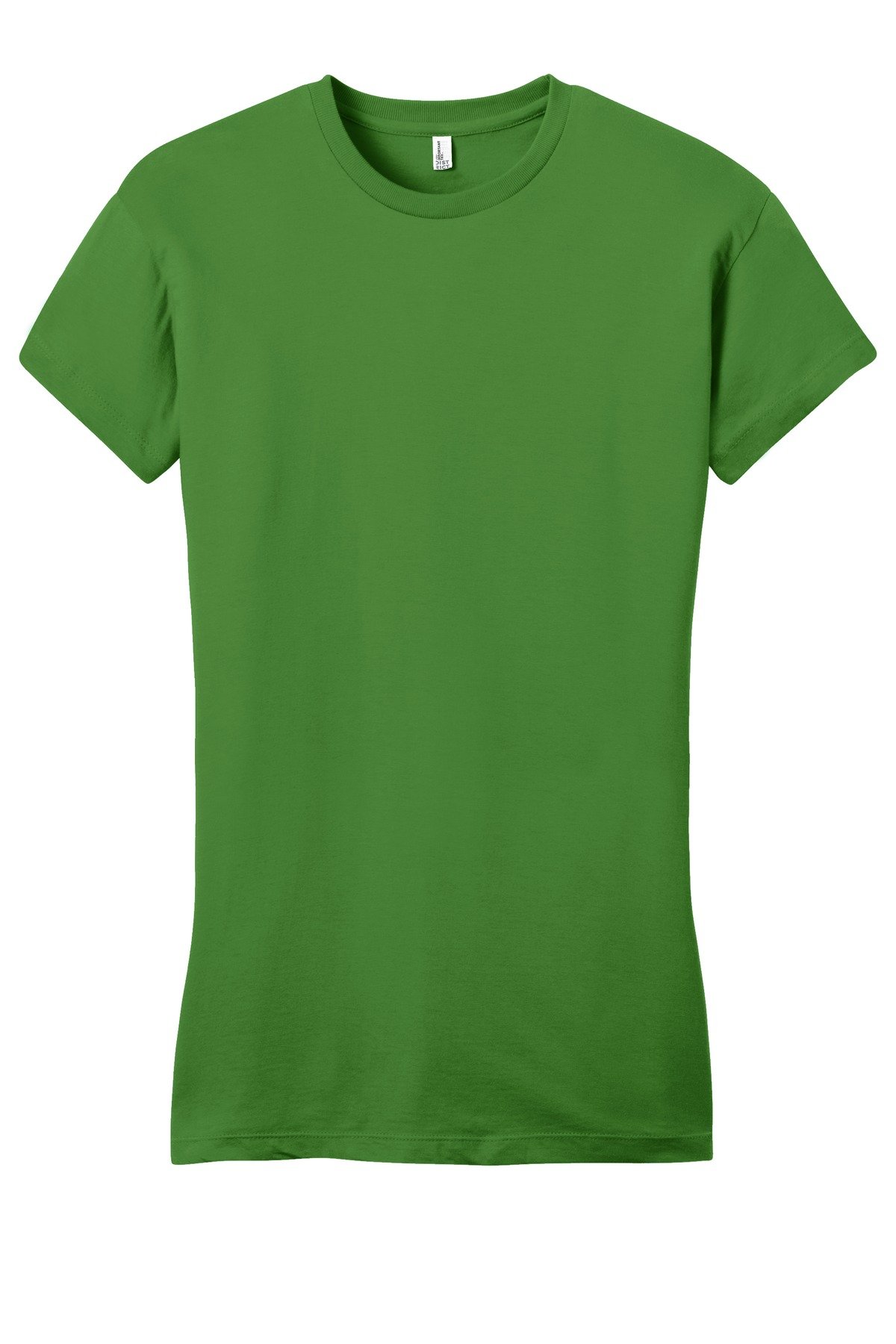DT6001_kiwi_flat_front District Women's Fitted Very Important Tee