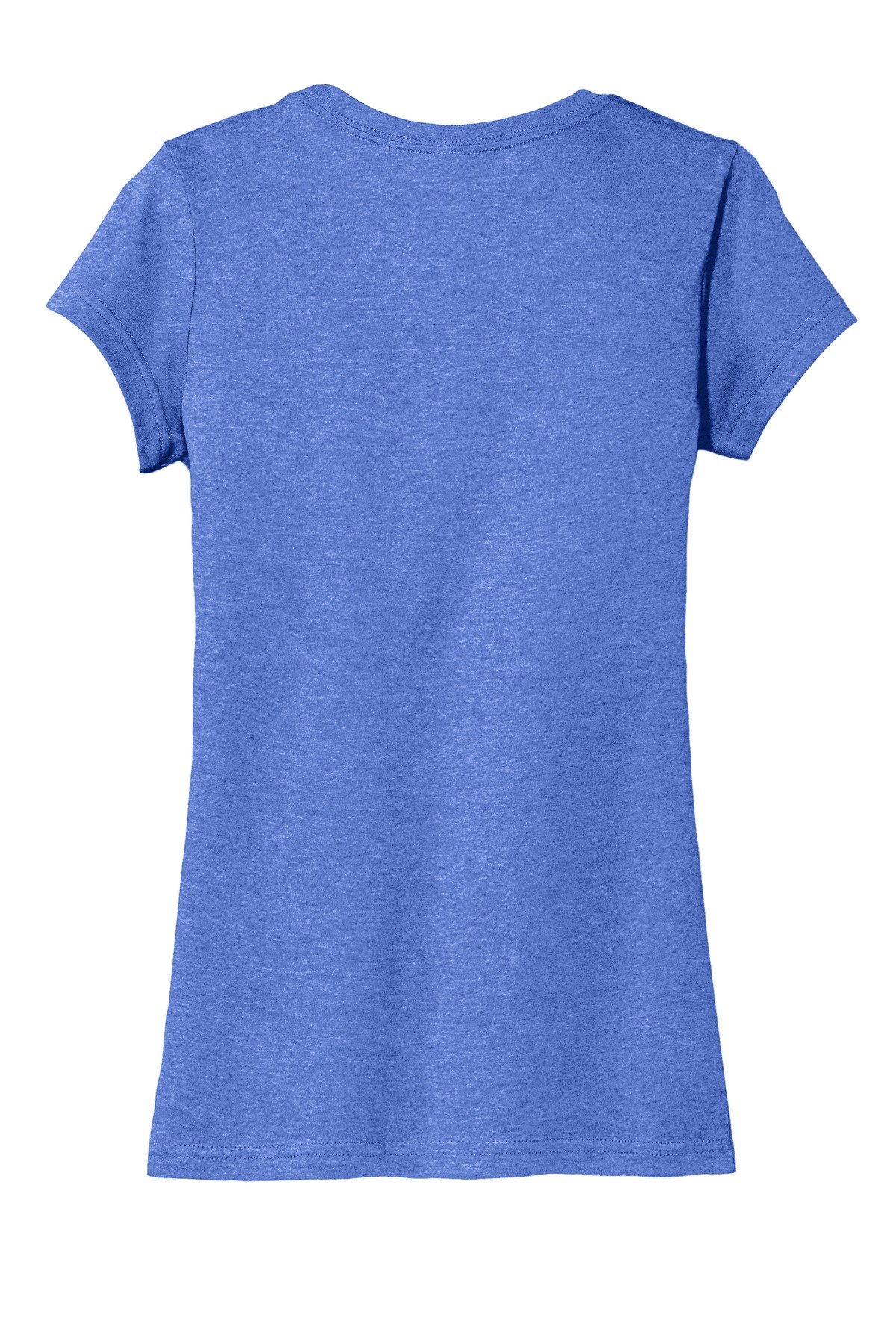 DT6001_royalfrost_flat_back District Women's Fitted Very Important Tee