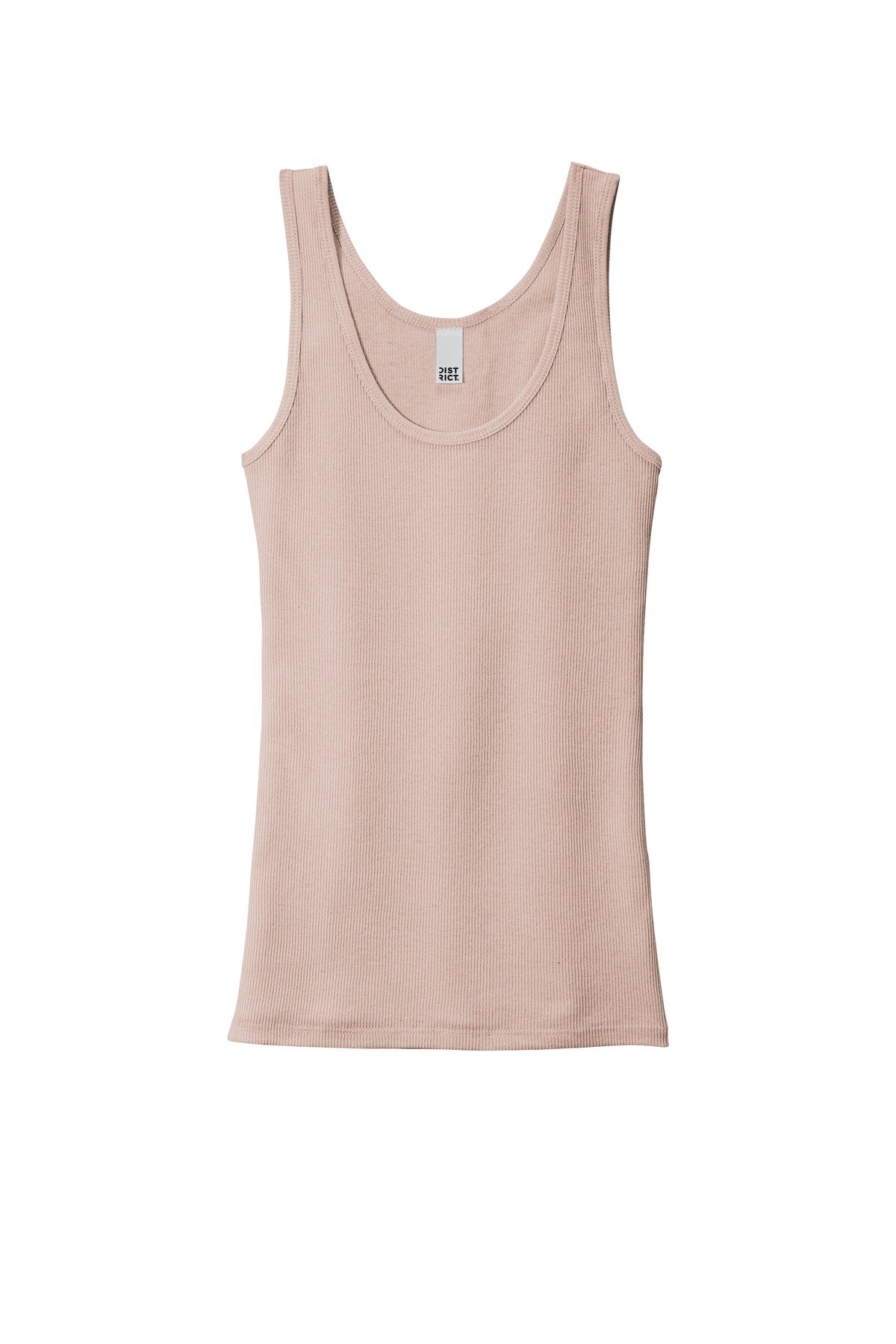 DT6021_smokeyiris_flat_front District Women's V.I.T. Rib Tank
