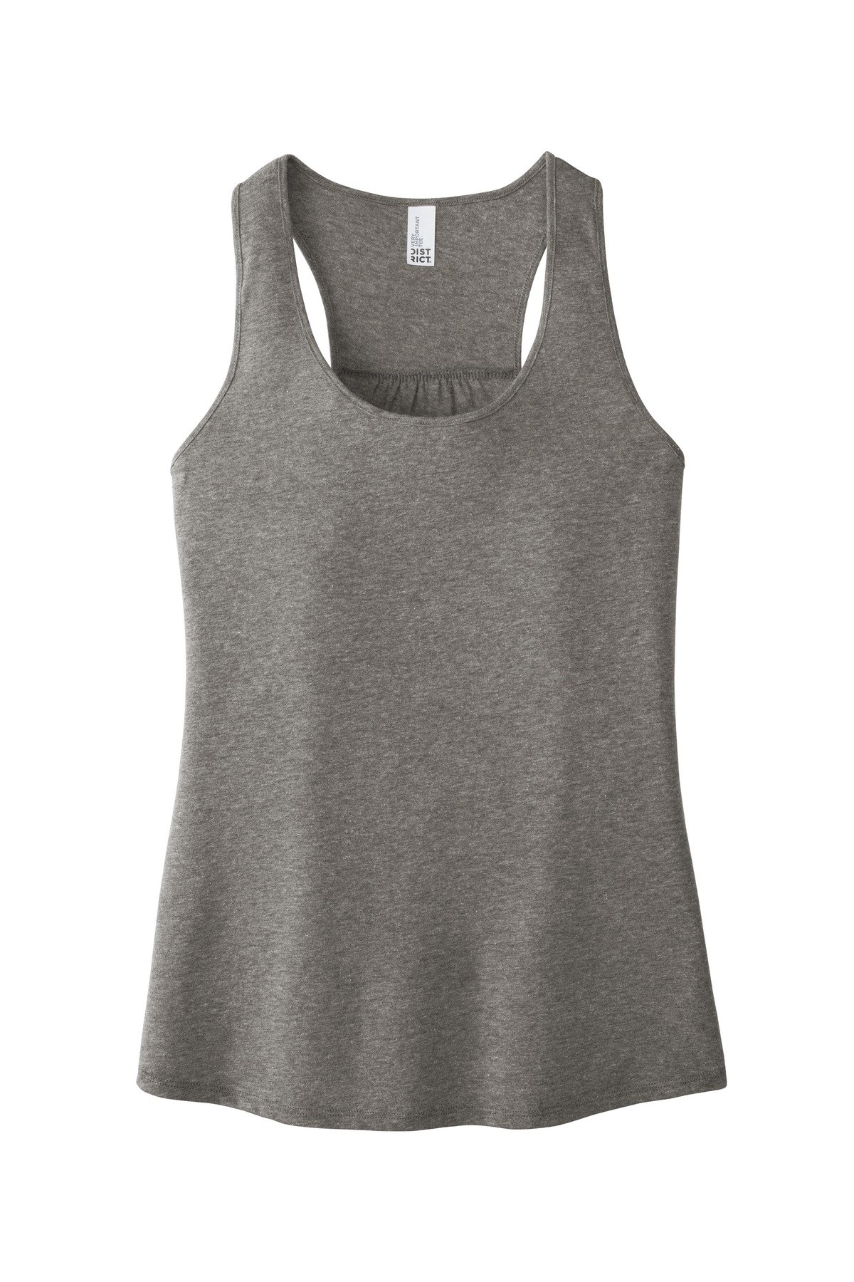 DT6302_greyfrost_flat_front District Women's V.I.T. Gathered Back Tank