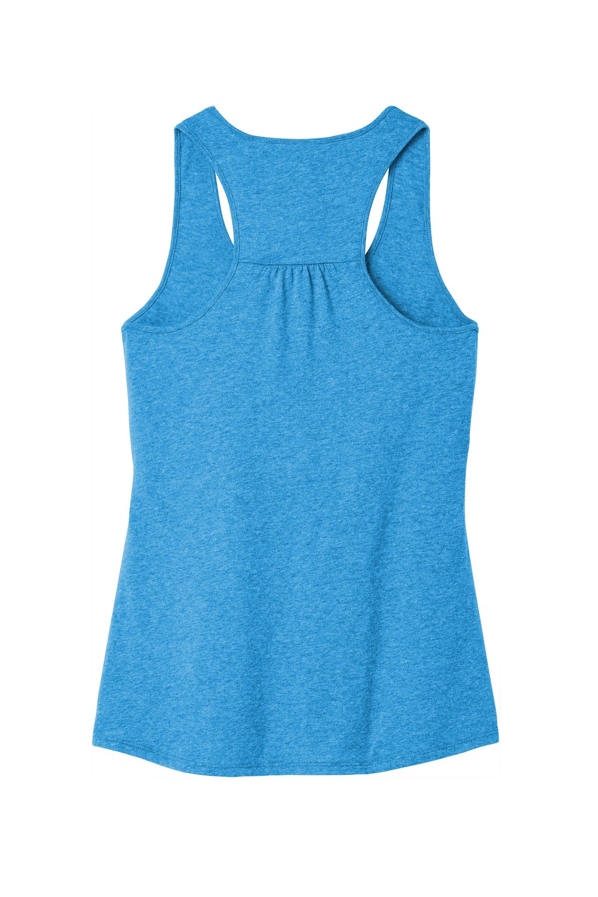DT6302_hthrdbrightturquoise_flat_back District Women's V.I.T. Gathered Back Tank