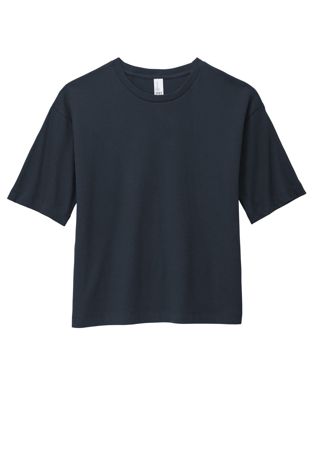 DT6402_newnavy_flat_front District Women's V.I.T. Boxy Tee