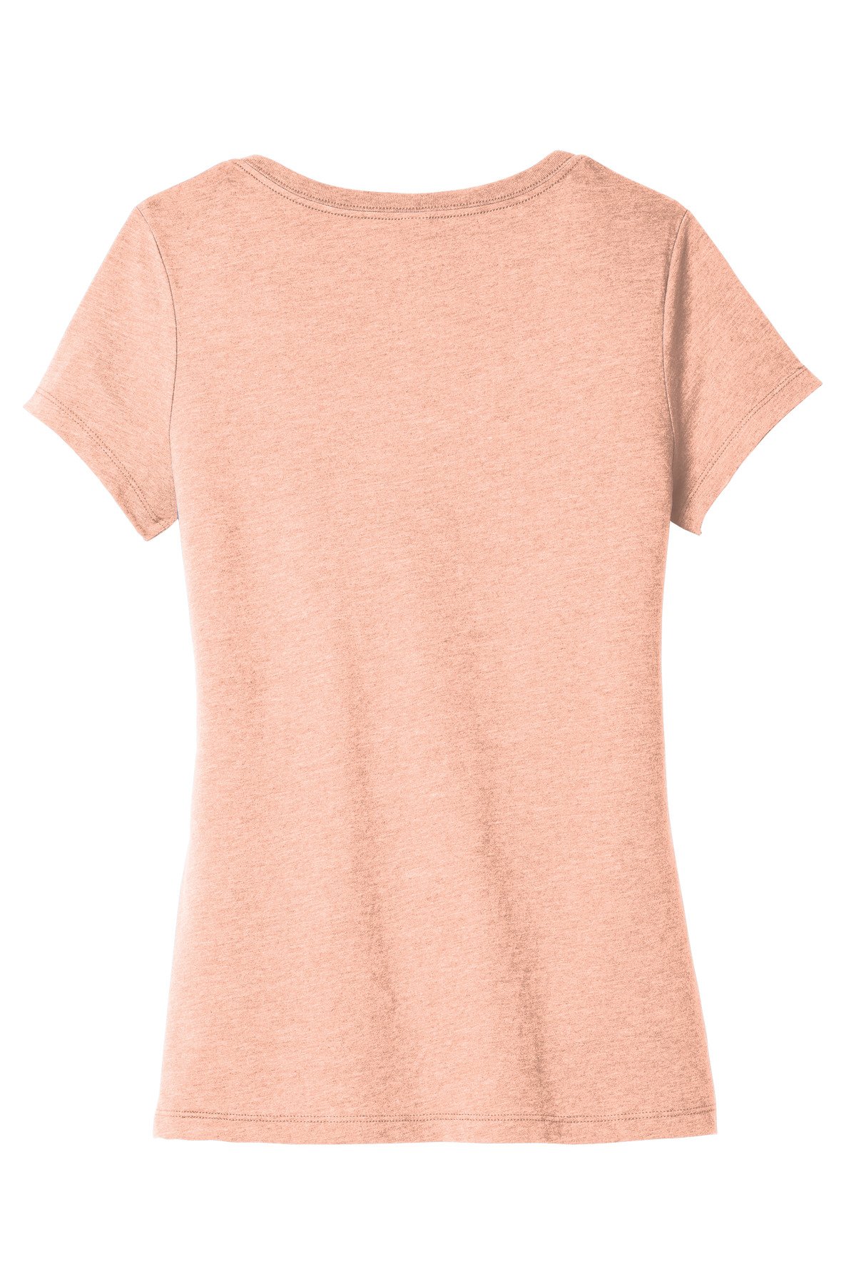 DT6503_dustypeach_flat_back District Women's Very Important Tee V-Neck.