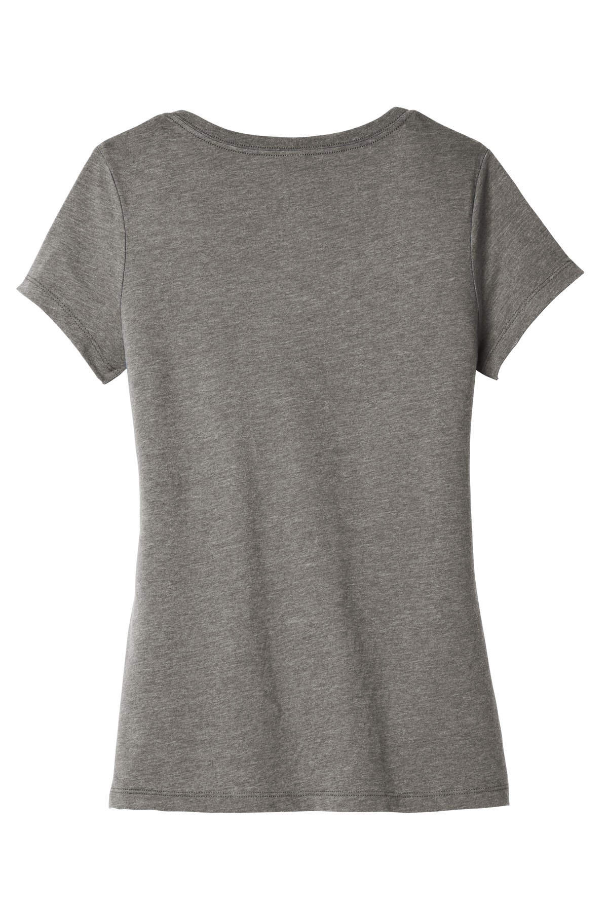 DT6503_greyfrost_flat_back District Women's Very Important Tee V-Neck.