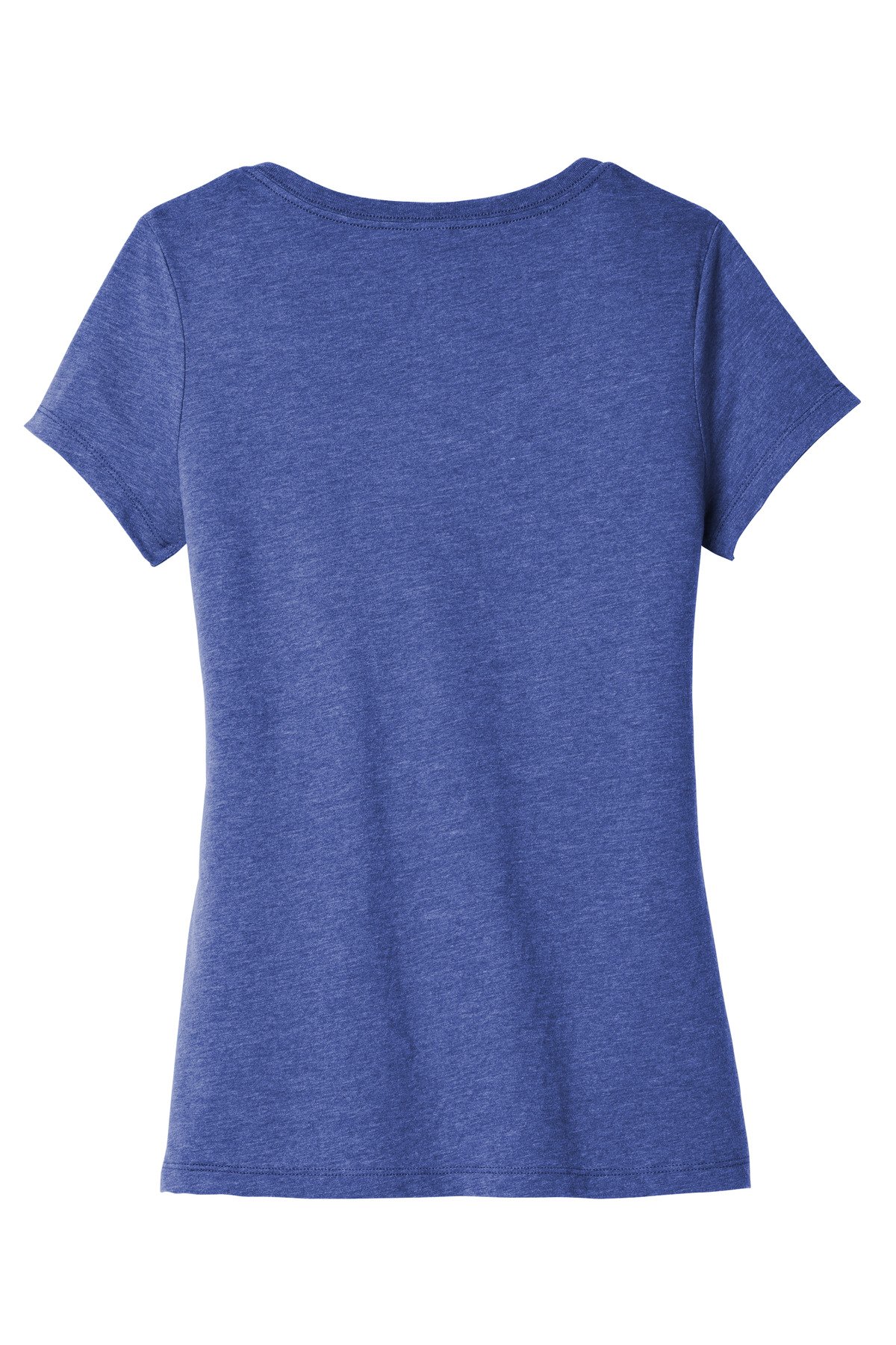 DT6503_royalfrost_flat_back District Women's Very Important Tee V-Neck.