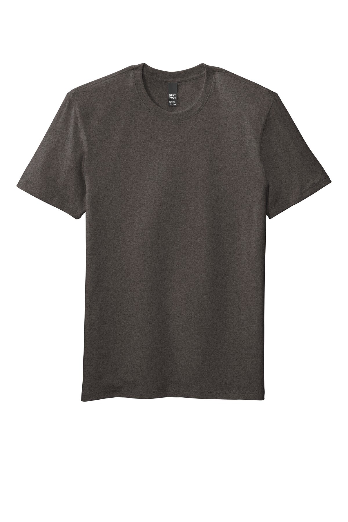 DT7500_hthredcharcoal_flat_front District Flex Tee