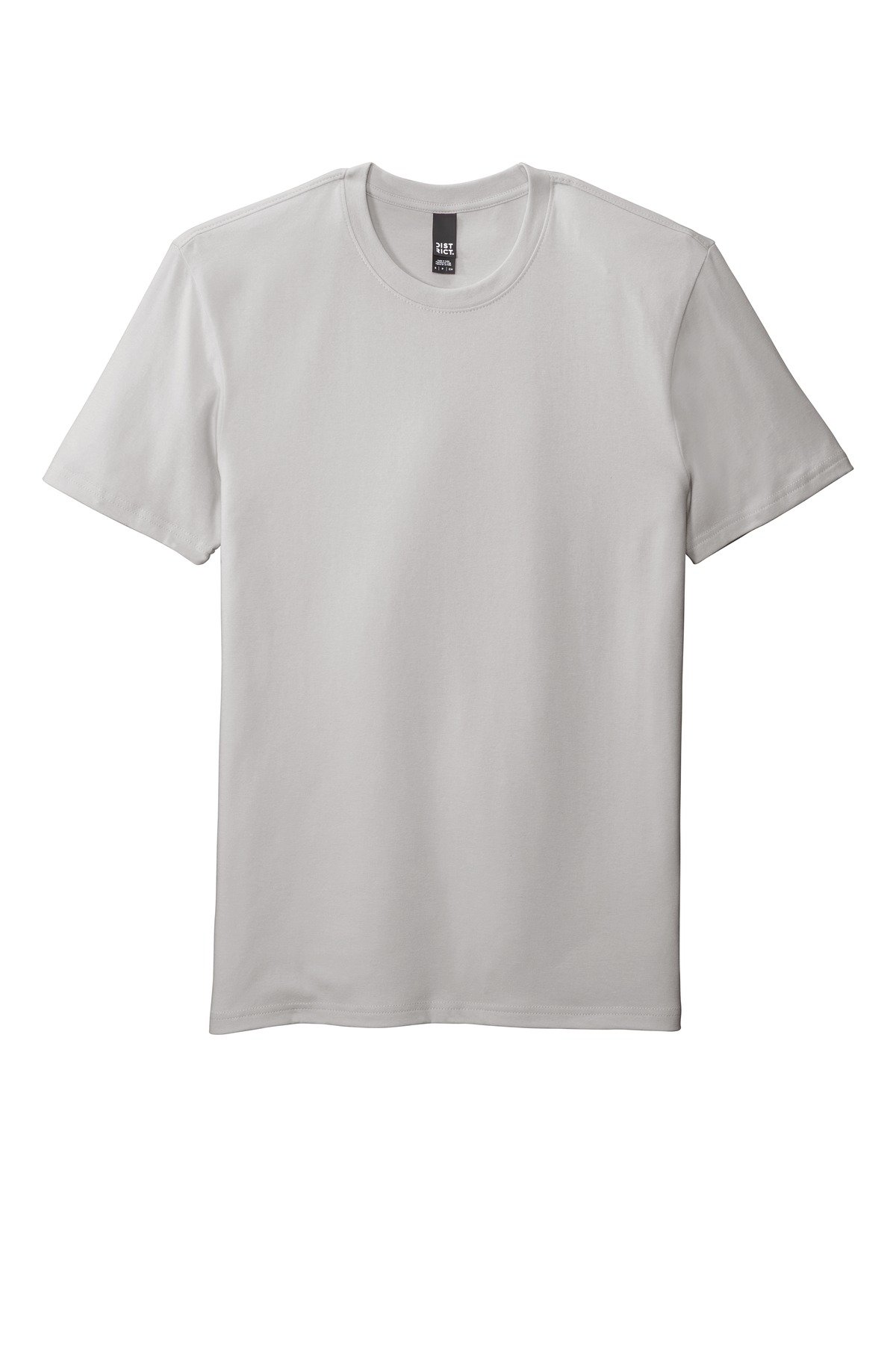 DT7500_silvermist_flat_front District Flex Tee