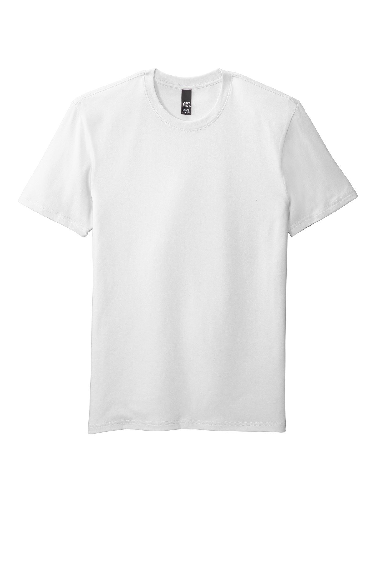 DT7500_white_flat_front District Flex Tee