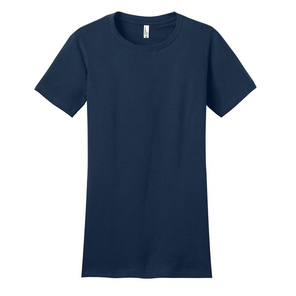 District Women's Fitted The Concert Teenavy District Women's Fitted The Concert Tee