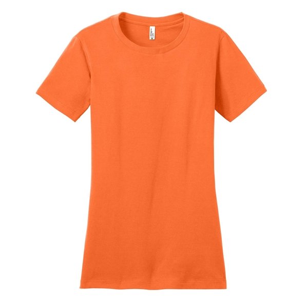 District Women's Fitted The Concert Teeorange District Women's Fitted The Concert Tee