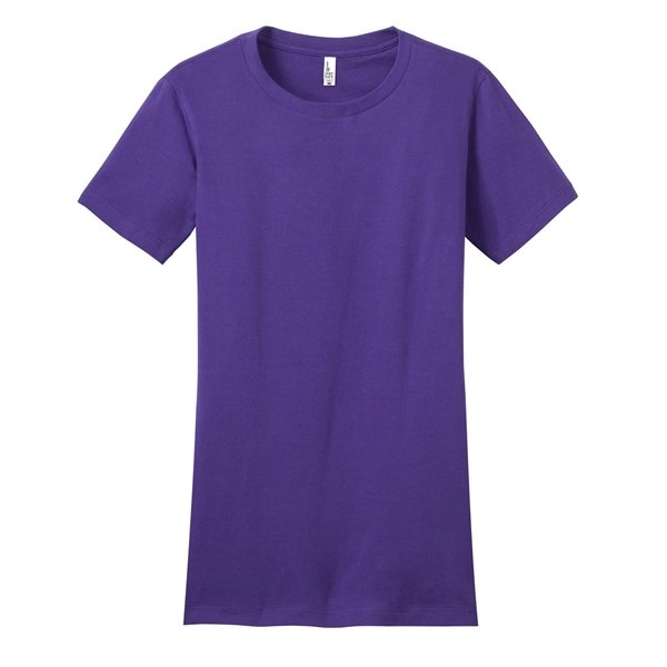 District Women's Fitted The Concert Teepurple District Women's Fitted The Concert Tee