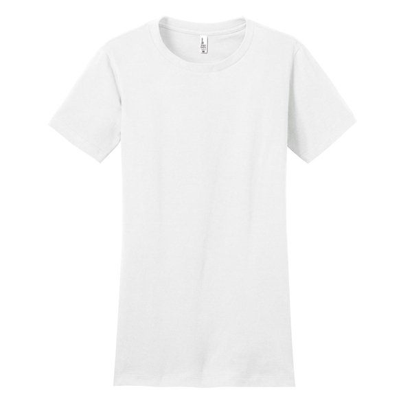 District Women's Fitted The Concert Teewhite District Women's Fitted The Concert Tee