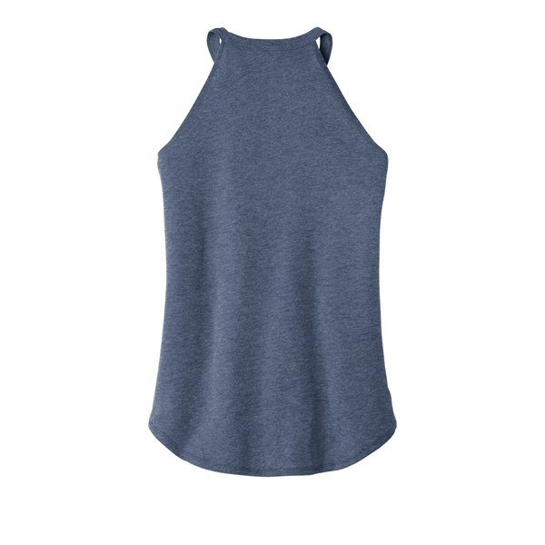 District Women's Perfect Tri Rocker Tank.navyb District Women's Perfect Tri Rocker Tank