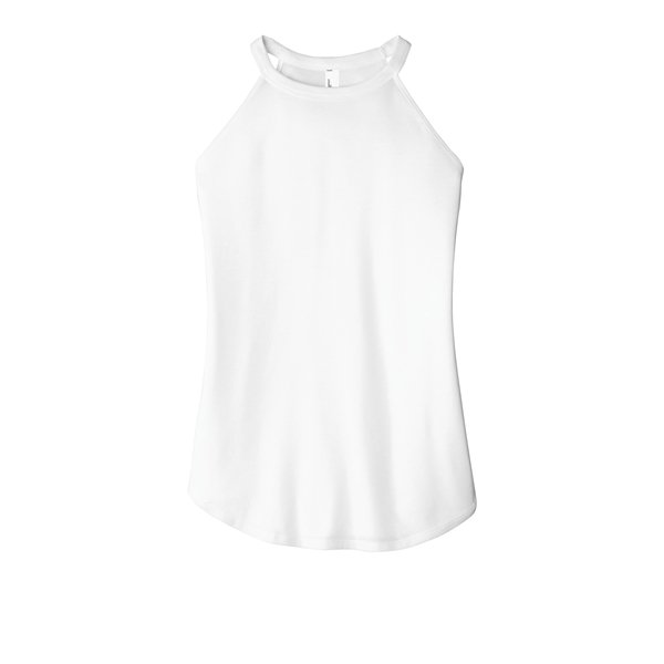 District Women's Perfect Tri Rocker Tank.white District Women's Perfect Tri Rocker Tank