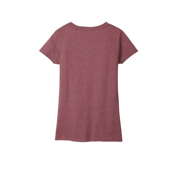 District Women's Re-Tee V-Neckmaroonb District Women's Re-Tee V-Neck