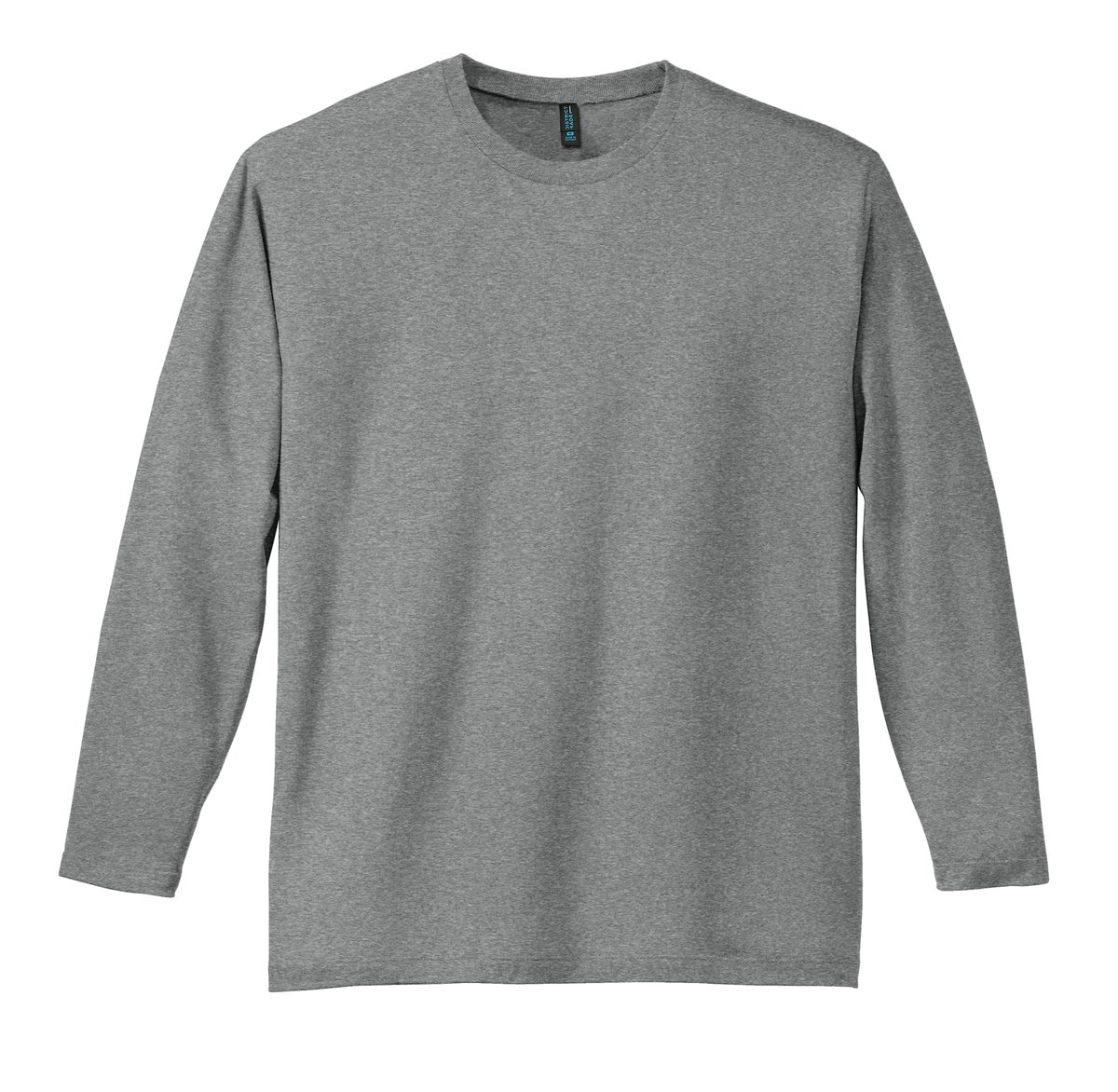 District ® Perfect Weight ® Long Sleeve Tee DT105 01 District long sleeve steel tee
