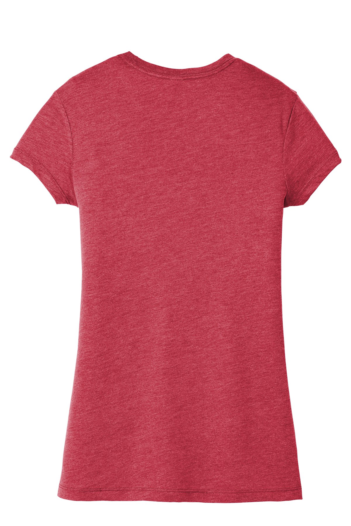 District ® Women’s Fitted Perfect Tri ® Tee DT155 02 District woman red tee
