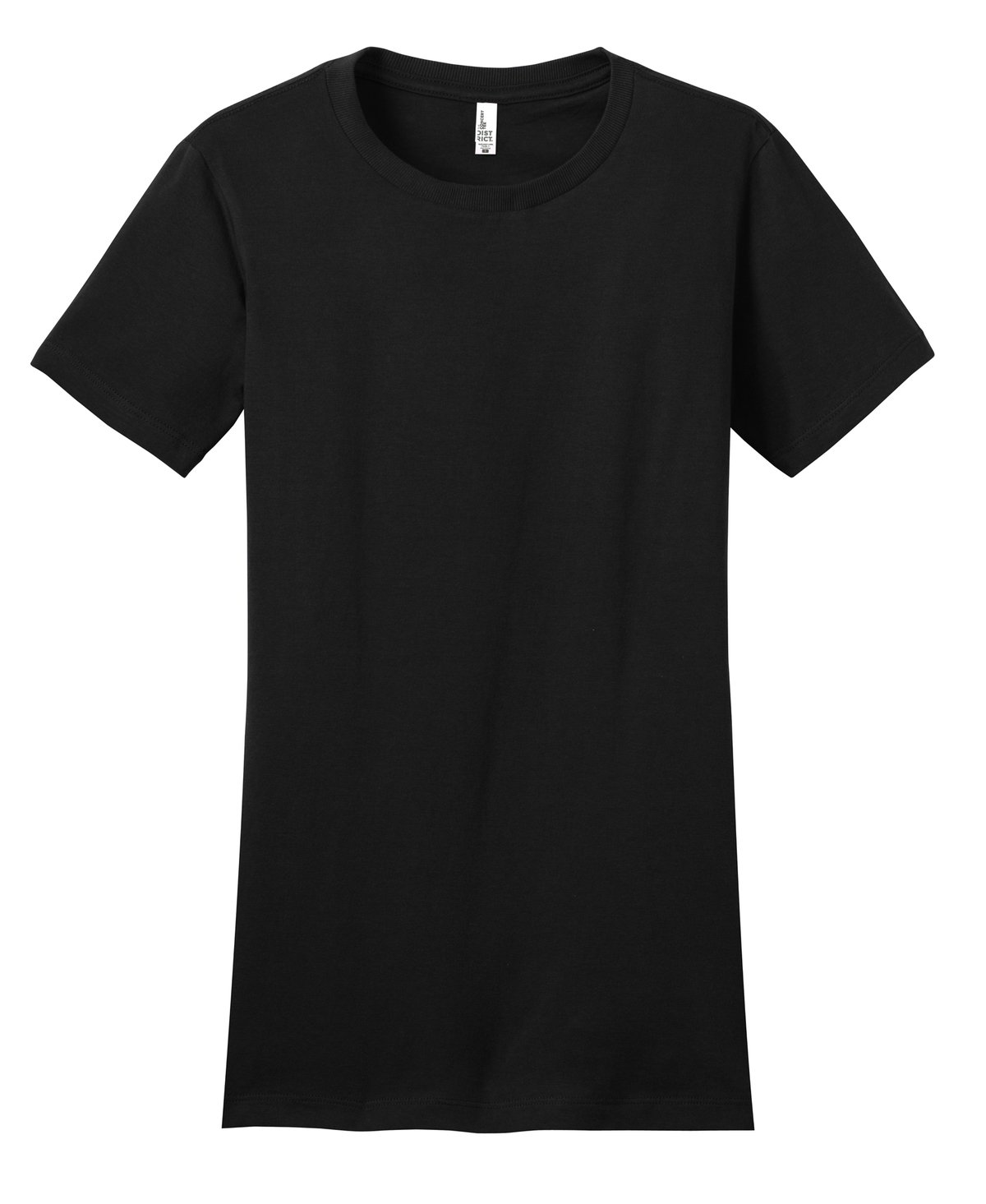 District ® Women’s Fitted The Concert Tee ® DT5001 01 District woman fitted black tee