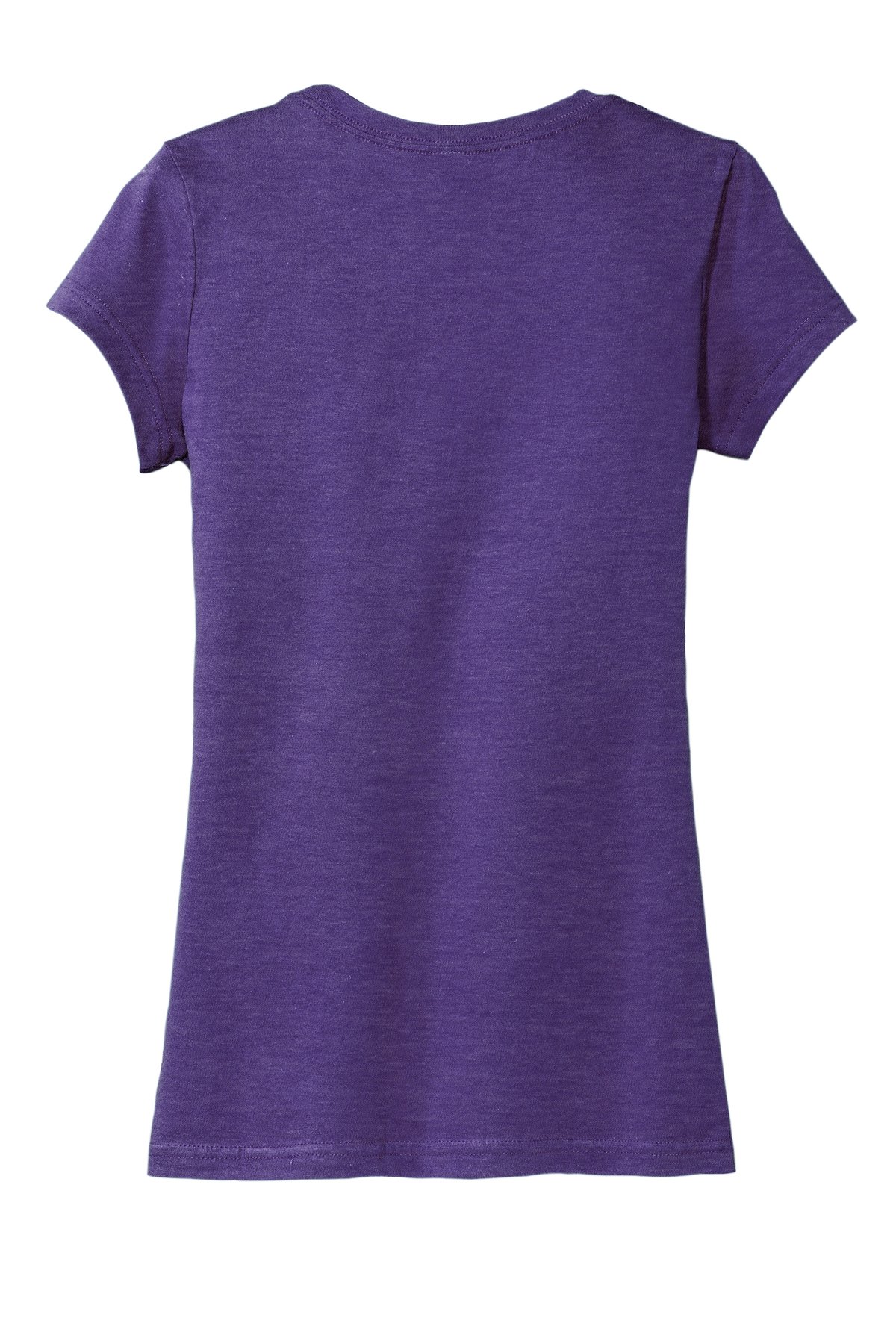 District ® Women’s Fitted Very Important Tee ® DT6001 02 District woman fitted purple tee