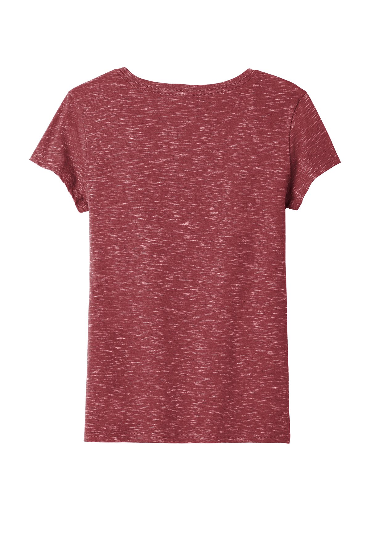 District ® Women’s Medal V-Neck Tee DT664 02 District women v-neck cardinal t-shirt