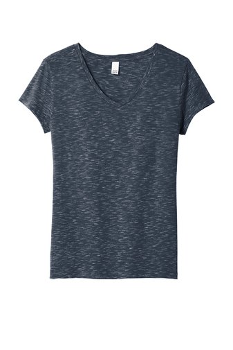 District ® Women’s Medal V-Neck Tee DT664navyfro District ® Women’s Medal V-Neck Tee DT664