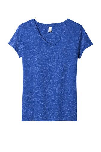 District ® Women’s Medal V-Neck Tee DT664royalfront District ® Women’s Medal V-Neck Tee DT664