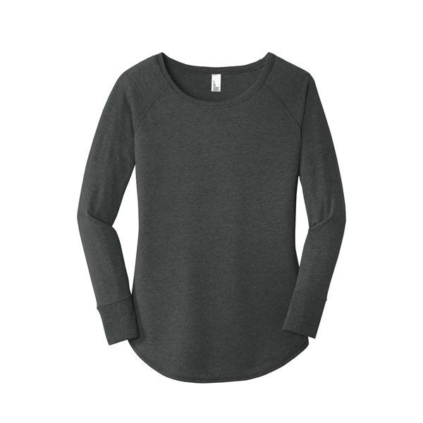 District ® Women’s Perfect Tri Long Sleeve Tunic Teeblack District ® Women’s Perfect Tri Long Sleeve Tunic Tee