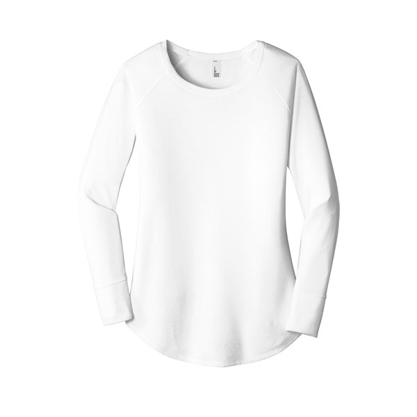 District ® Women’s Perfect Tri Long Sleeve Tunic Teewhite District ® Women’s Perfect Tri Long Sleeve Tunic Tee