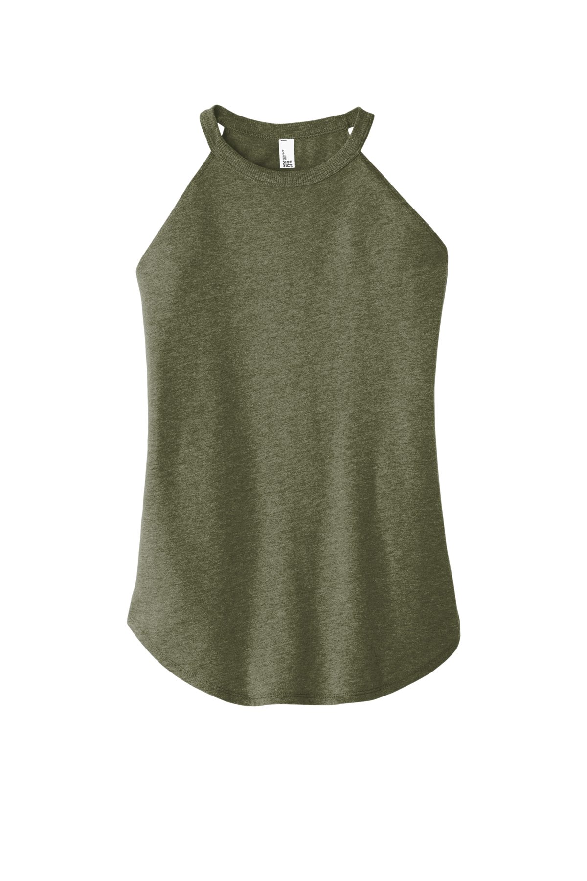 District ® Women’s Perfect Tri ® Rocker Tank DT137L 01 District woman green tank
