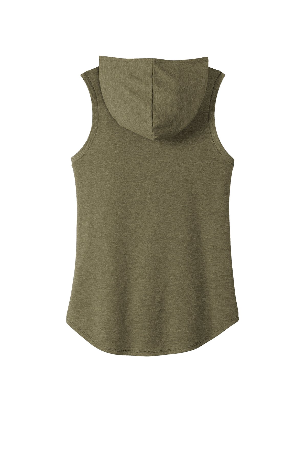 District ® Women’s Perfect Tri ® Sleeveless Hoodie DT1375 02 District women sleeveless green hoodie