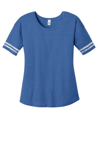 District ® Women’s Scorecard Teeroyalwhite District ® Women’s Scorecard Tee