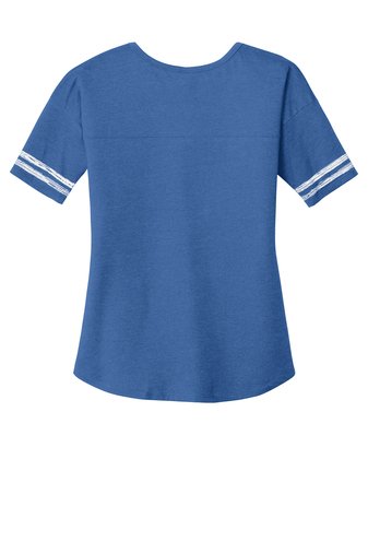 District ® Women’s Scorecard Teeroyalwhiteb District ® Women’s Scorecard Tee