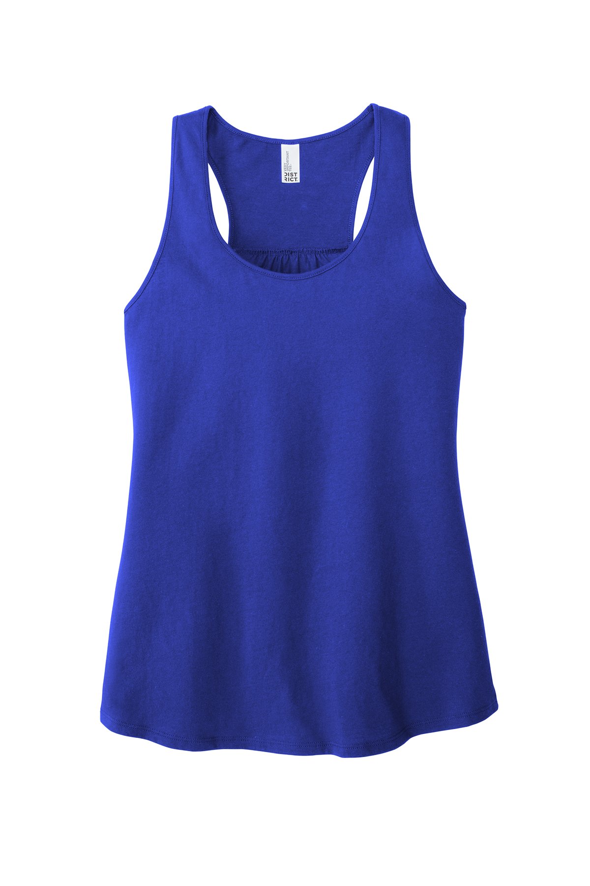 District ® Women’s V.I.T. ™Gathered Back Tank DT6302 01 District woman gathered back tank