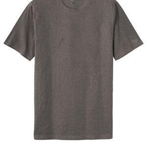 New Era tri-blend grey tee