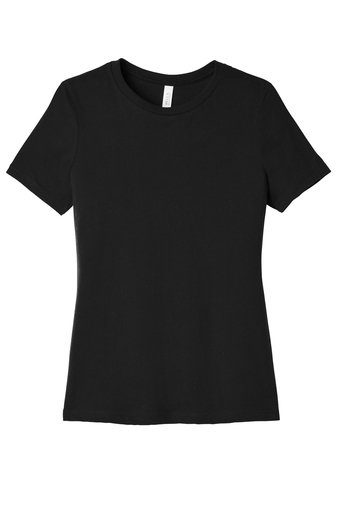 Women’s Relaxed Triblend Teeblacksolid Women’s Relaxed Triblend Tee