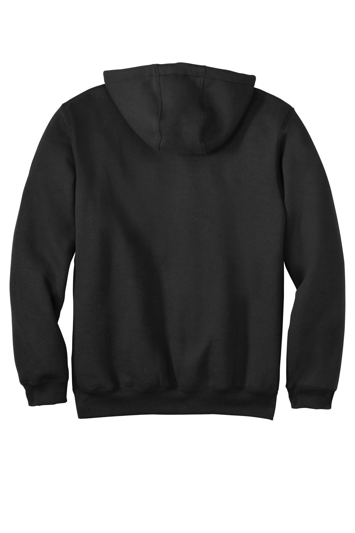 CTTK121_black_flat_back Carhartt Tall Midweight Hooded Sweatshirt