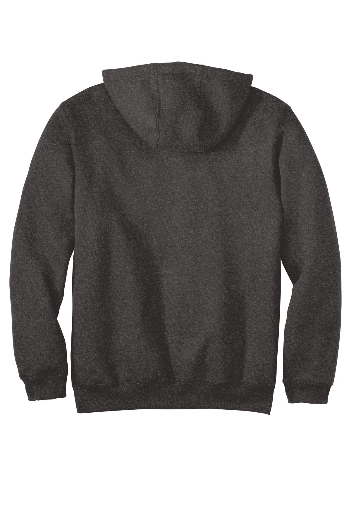 CTTK121_carbonheather_flat_back Carhartt Tall Midweight Hooded Sweatshirt