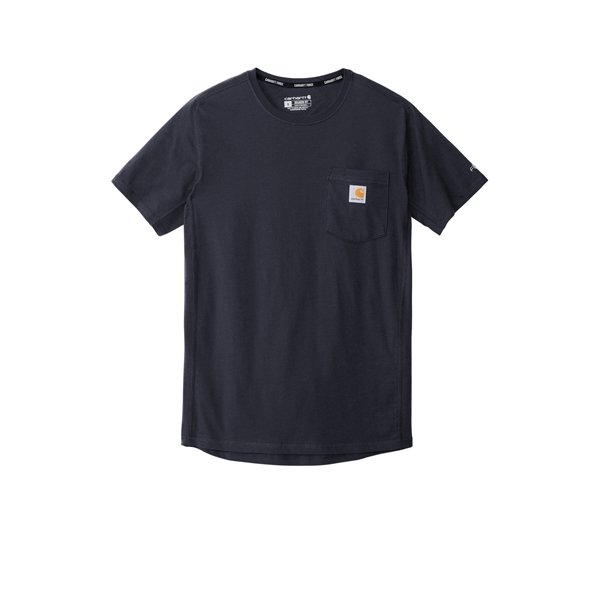 Carhartt Force® Short Sleeve Pocket T-Shirtnavy Carhartt Force® Short Sleeve Pocket T-Shirt