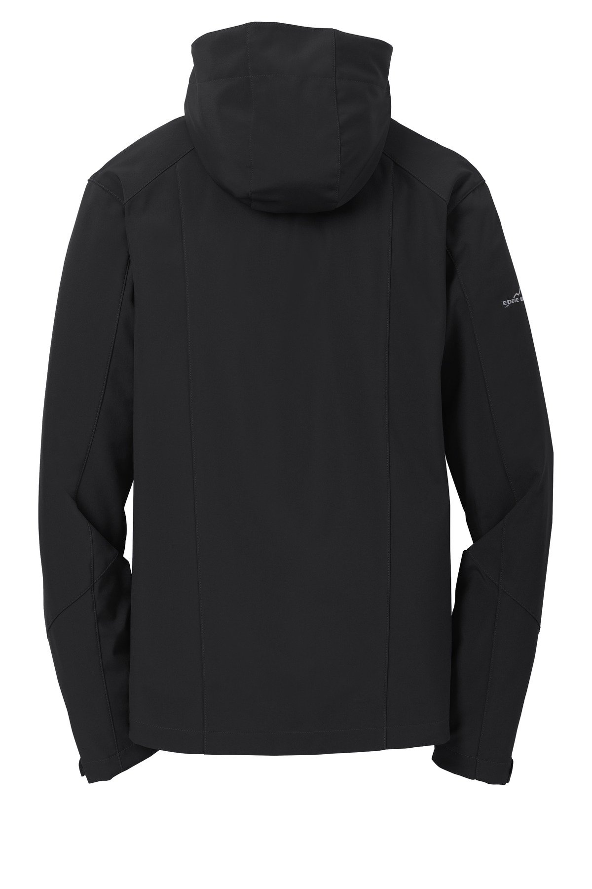 EB536_black_flat_back Eddie Bauer Hooded Soft Shell Parka