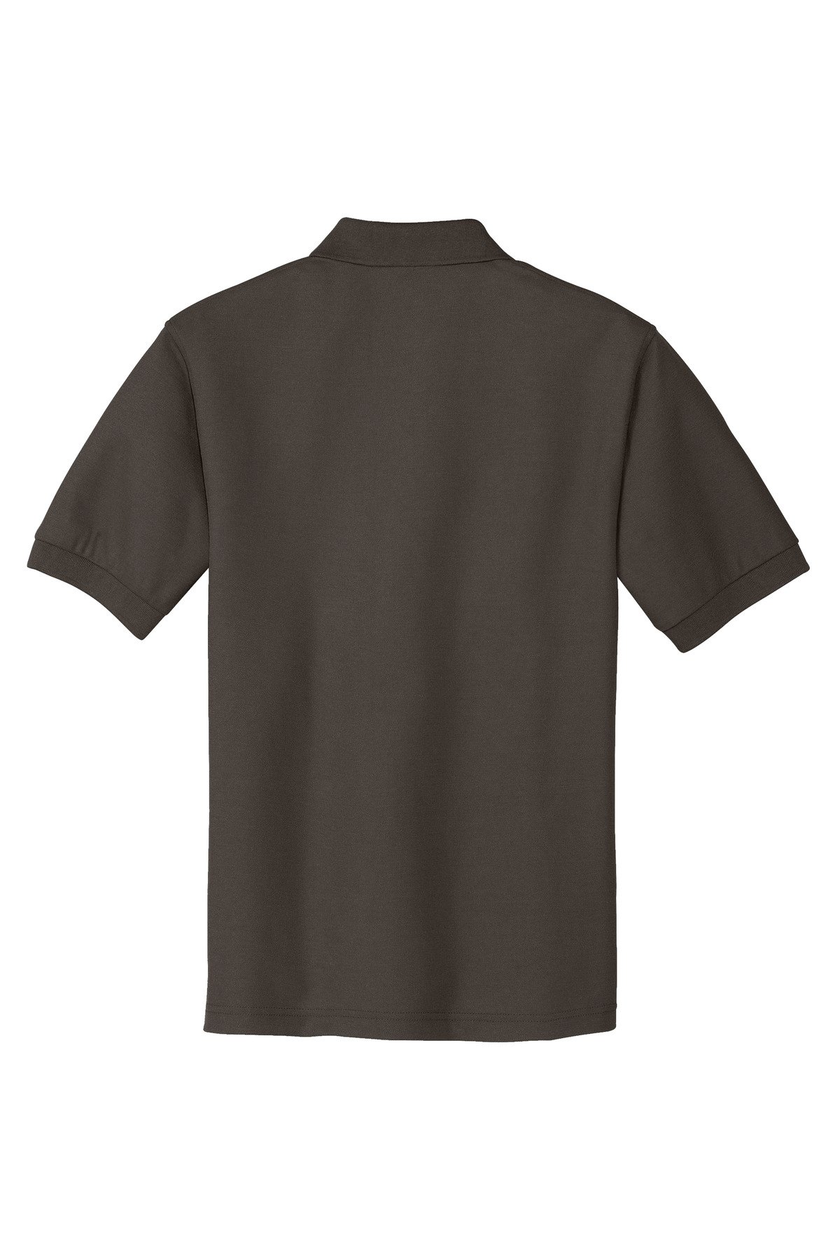 K500_bark_flat_back Port Authority Extended Size Silk Touch Polo