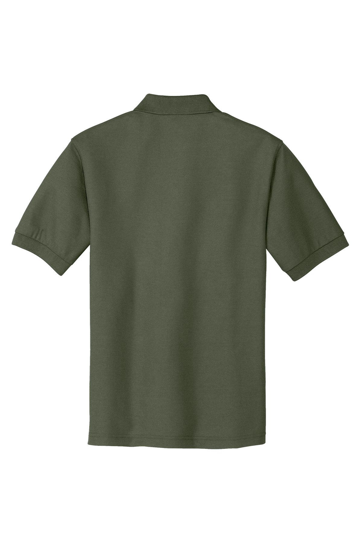 K500_clovergreen_flat_back Port Authority Extended Size Silk Touch Polo