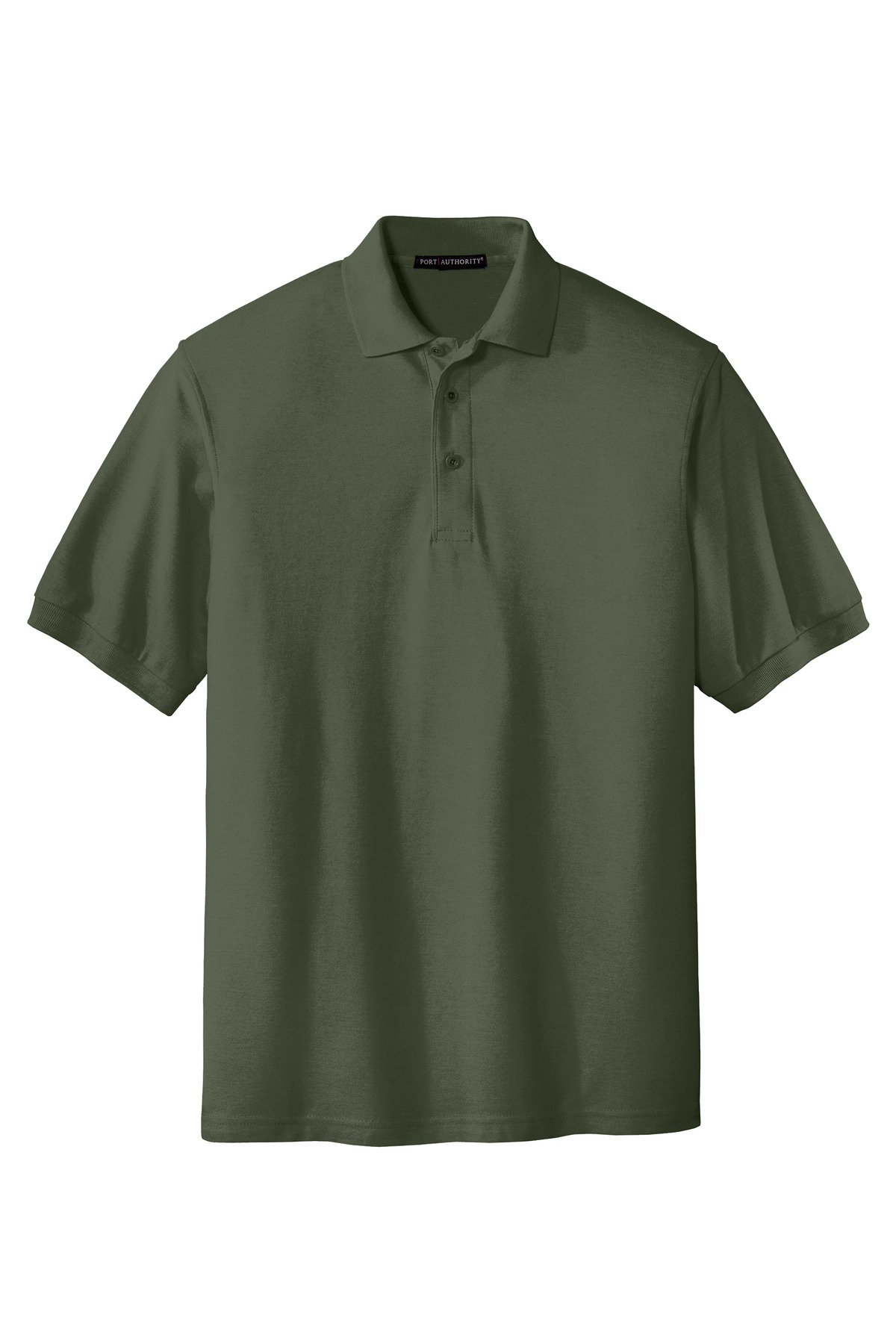 K500_clovergreen_flat_front Port Authority Extended Size Silk Touch Polo