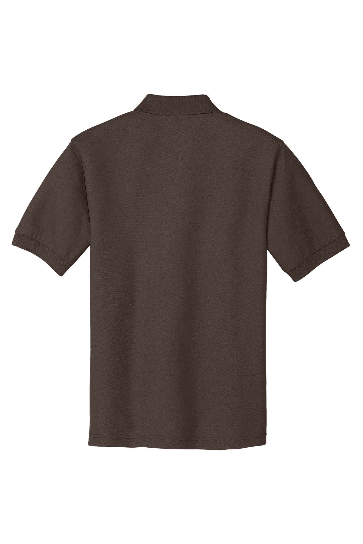 K500_coffeebean_flat_back Port Authority Extended Size Silk Touch Polo